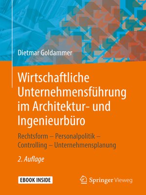 cover image of Wirtschaftliche Unternehmensführung im Architektur- und Ingenieurbüro